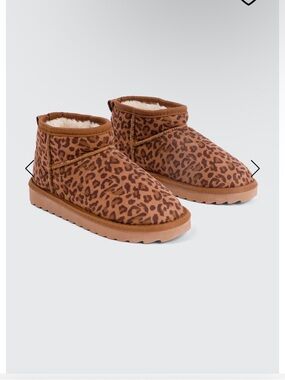 ARDENE Kids Girl’s Shoe Bundle Lot -  Leopard Booties & Flats